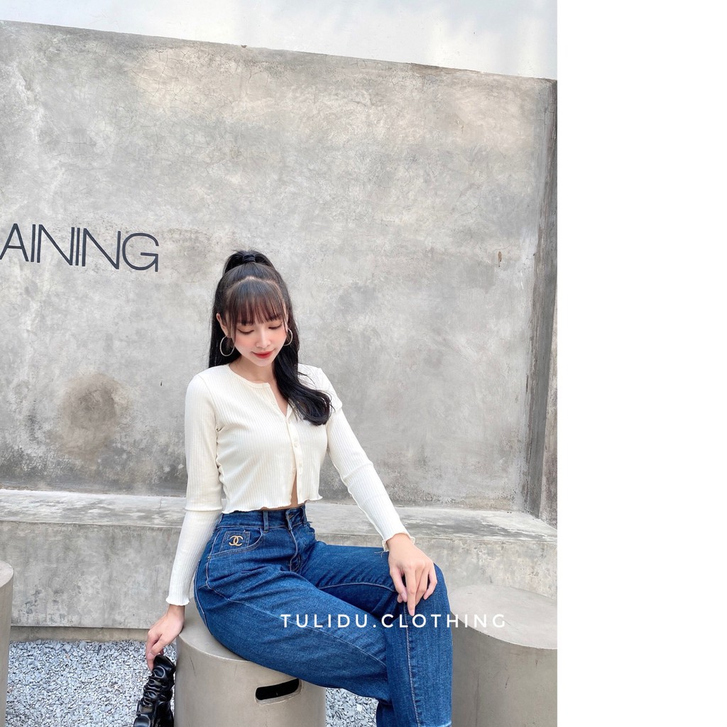 Quần Jean Nữ Dáng Baggy Cạp Lưng Cao Trơn 🥑 Hàng Cao Cấp 🥑 Quần Bò Nữ Co Giãn [Ảnh thật] #BY88.11 | BigBuy360 - bigbuy360.vn