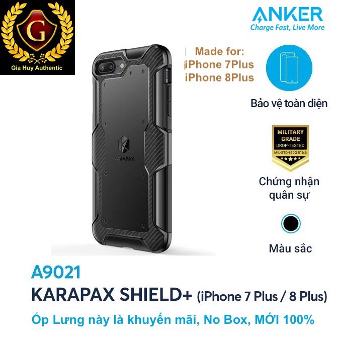 Ốp Lưng iPhone 7 Plus & iPhone 8 Plus ANKER A9021 KARAPAX Shield+