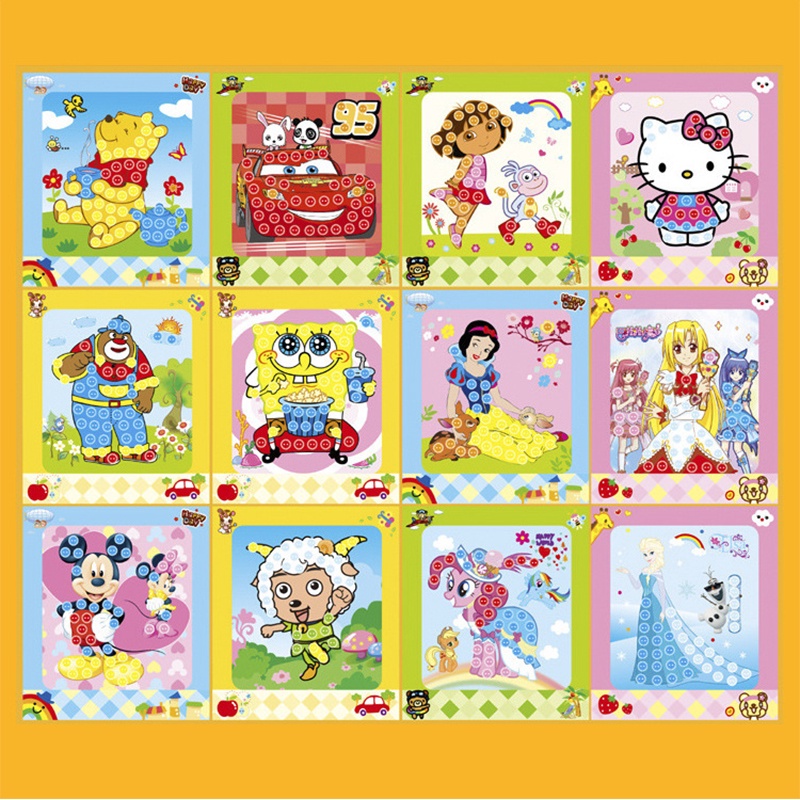 Bộ đồ chơi làm nút thủ công ma thuật ZHAN QI TOYS dành cho trẻ em