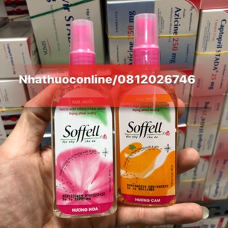 ✅SOFFELL XỊT MUỖI HƯƠNG HOA (80ml)
