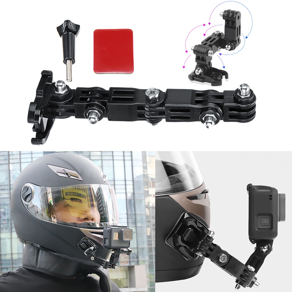 Mũ bảo hiểm full face GoPro Hero 6 5 4 3 gắn camera hành trình