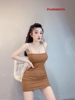 Đầm body 2 dây