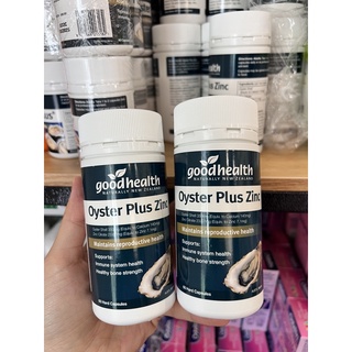 Viên uống tinh chất hàu biển của Úc (60v MẪU MỚI) tăng cường sinh lý nam Oyster plus Zinc