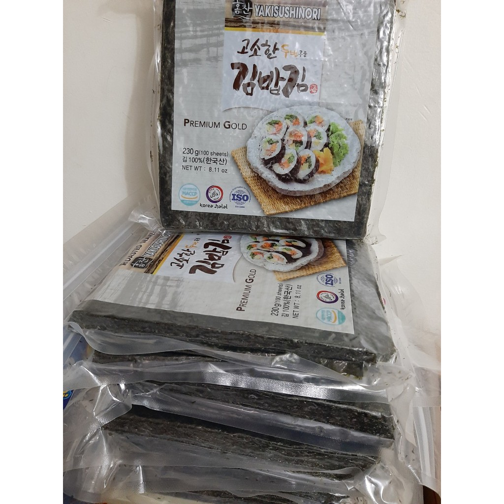 [Mã GROSALEHOT giảm 8% đơn 250K] Rong biển cuộn cơm 100 lá | BigBuy360 - bigbuy360.vn