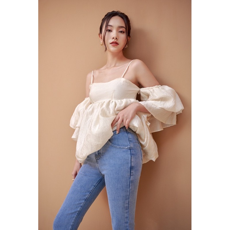 Quần jeans cạp cao - Slim Jeans