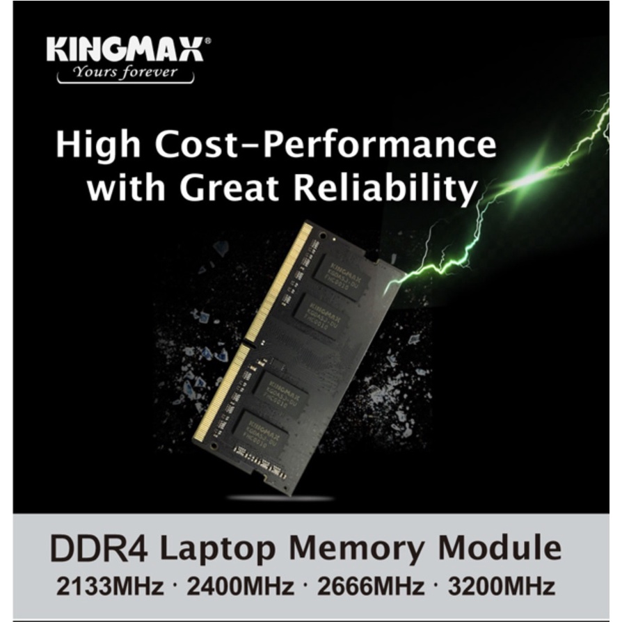 Ram Laptop Kingmax 4GB|8GB|16GB bus 2400Mhz DDR4 CHÍNH HÃNG