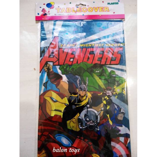 Khăn Trải Bàn Họa Tiết Siêu Anh Hùng Avengers / Người Nhện / Hello Kitty / Nhân Vật Hoạt Hình