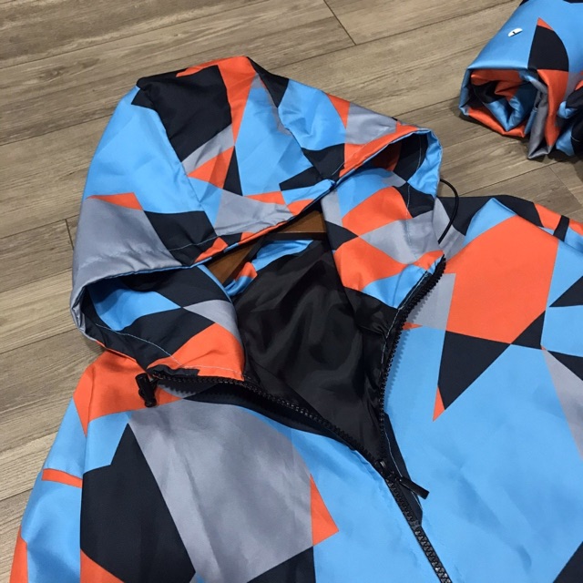 ÁO KHOÁC DÙ UNISEX FORM RỘNG 3D CỰC ĐẸP