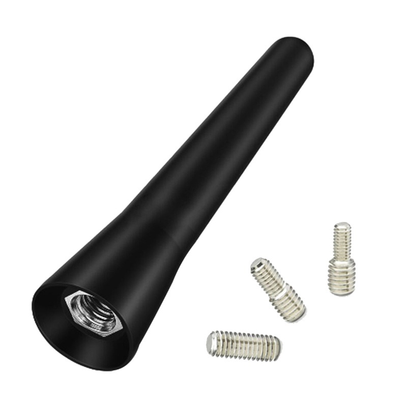 Ăng Ten Ngắn Mini 6.5cm Màu Đen Gắn Nóc Xe Hơi Kèm Ốc Vít