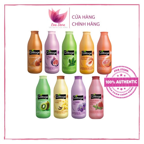 [Chính Hãng] Sữa tắm Cottage của Pháp chai 750ml