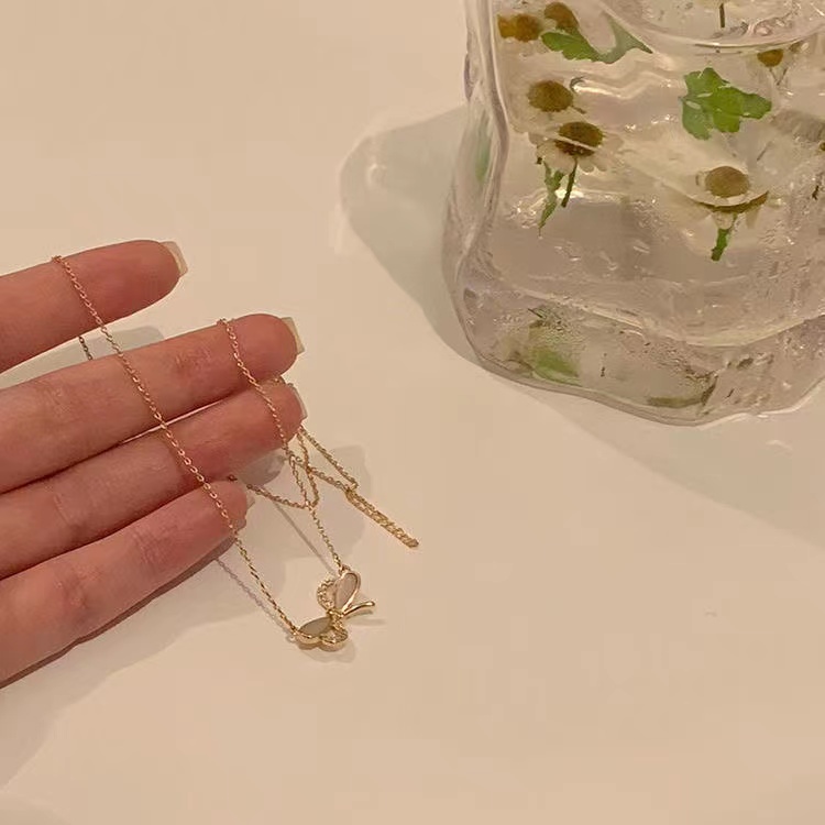 Vòng cổ Mặt Nơ Mùa Hè Mới