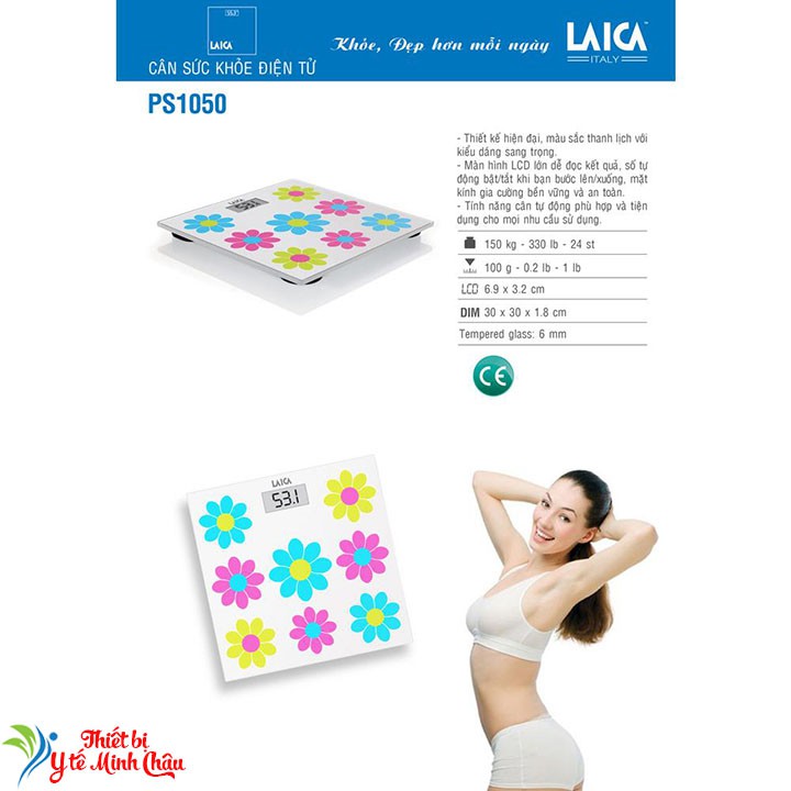 Cân sức khỏe điện tử Laica PS1050