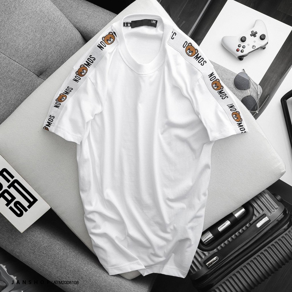 ÁO THUN MOSCHINO CHỮ TAY