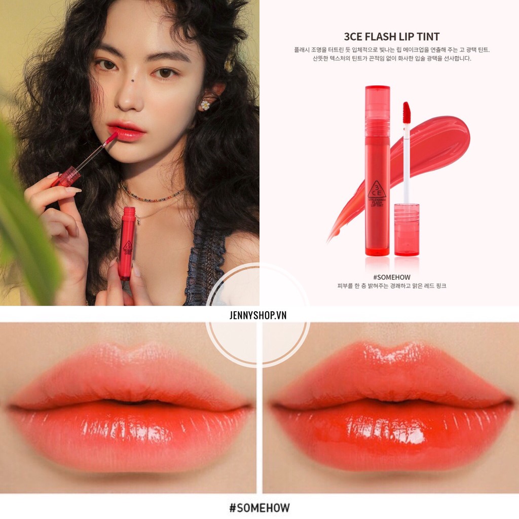 SON TINT BÓNG 3CE FLASH LIP TINT