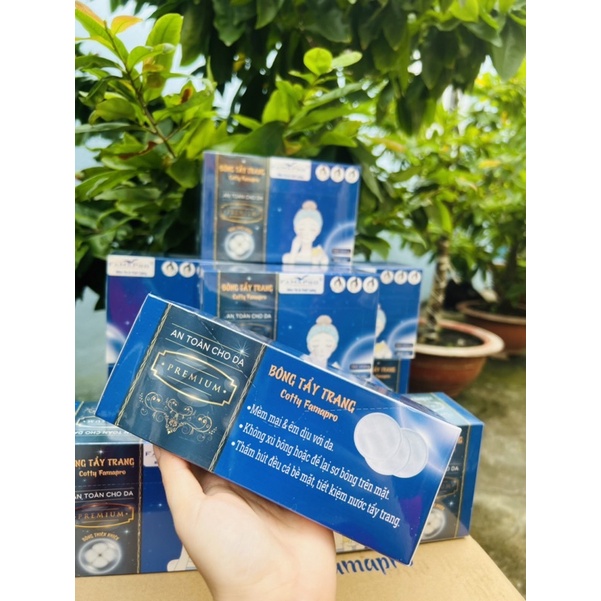 BÔNG TÂTY TRANG FAMPRO (150 miếng)