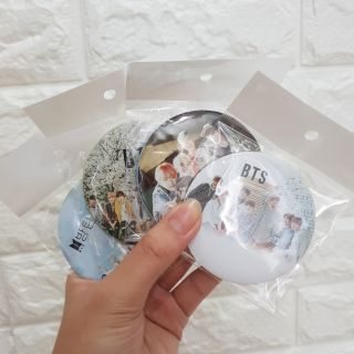 Gương tròn - gương chữ nhật BTS