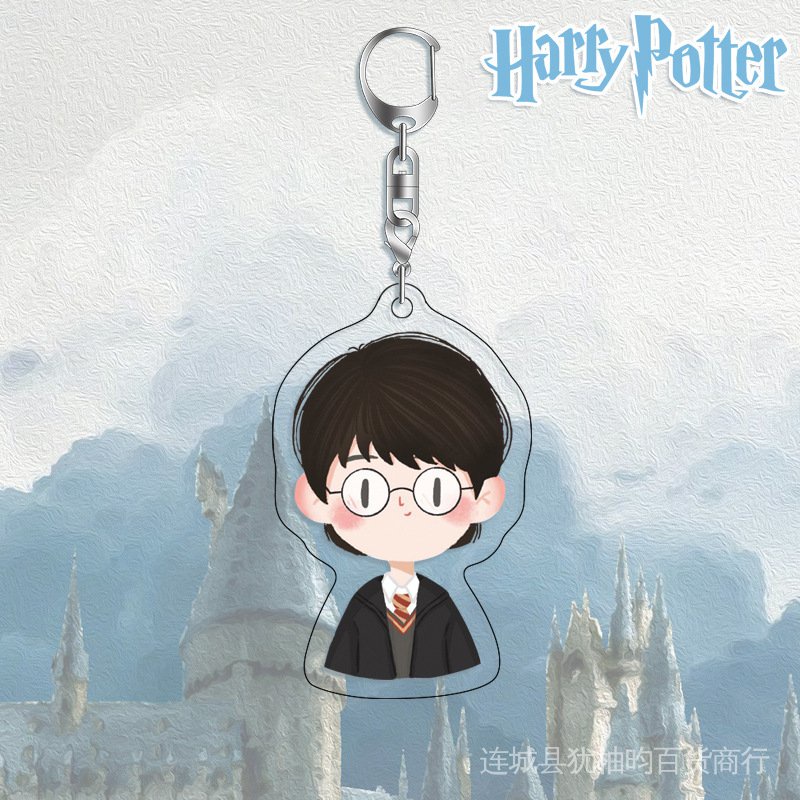 Móc Khóa Mặt Acrylic Hình harry potter M08