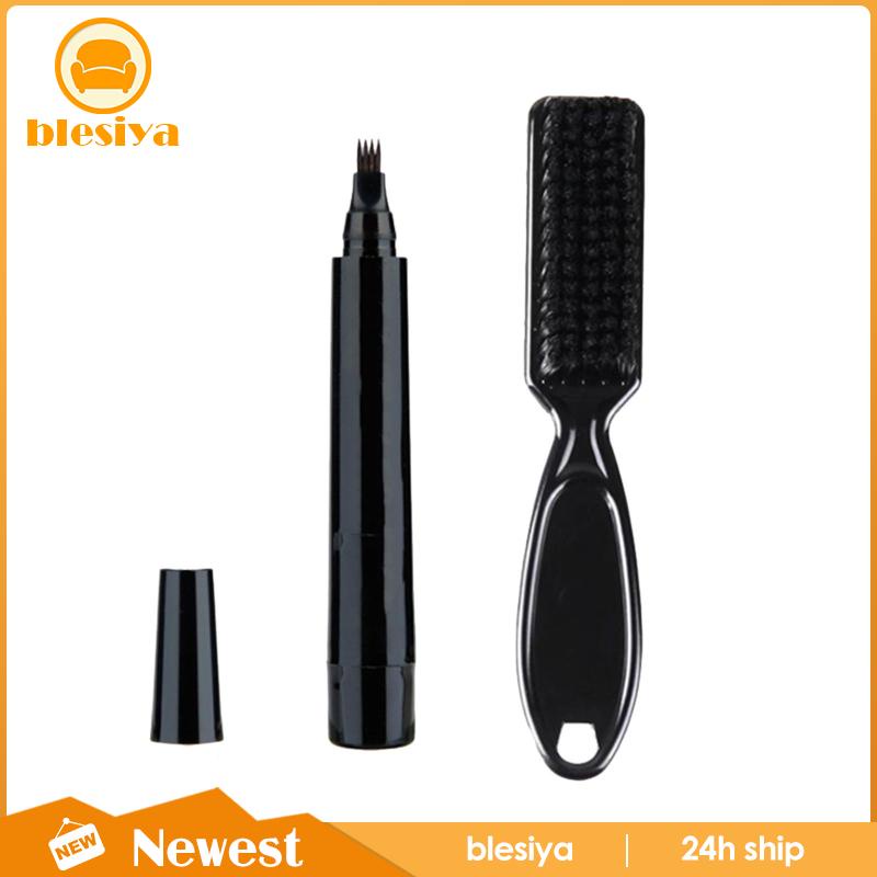 Bút Chải Râu / Lông Mày Màu Đen Chống Mồ Hôi Dành Cho Nam Giới