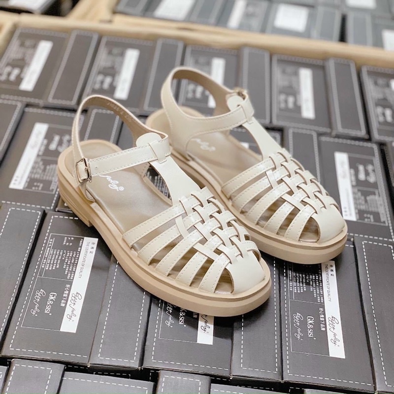 Sandal Rọ Dây Đan