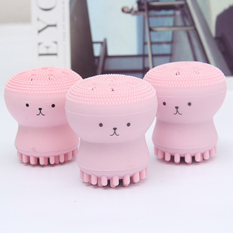 Mút Rửa Mặt Bạch Tuộc Mini Cao Cấp