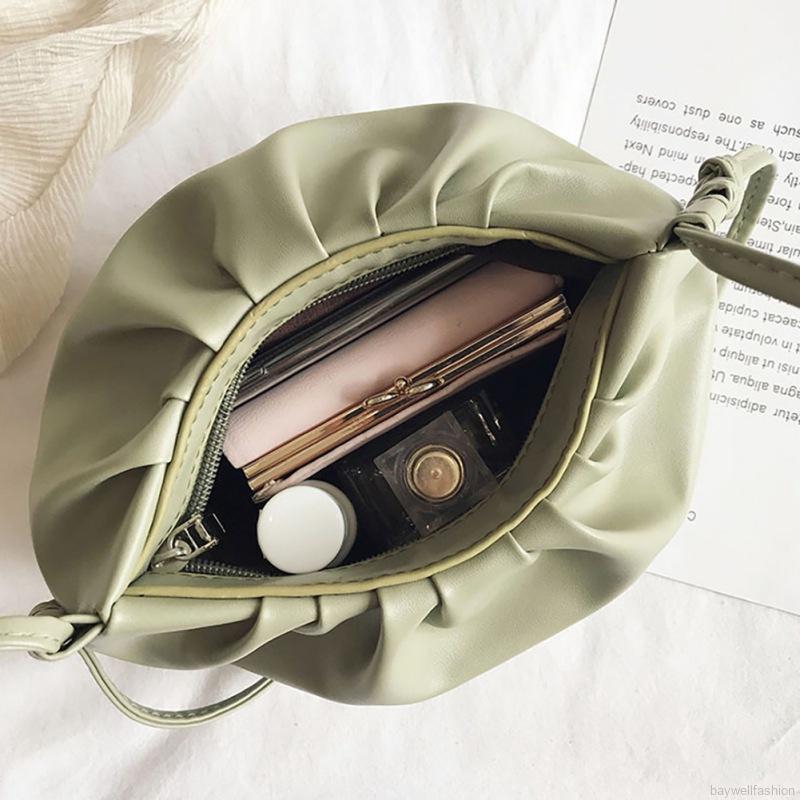 [Baywellfashion]Túi đeo chéo mềm mại phong cách Hàn Quốc đơn giản hợp thời trang | BigBuy360 - bigbuy360.vn