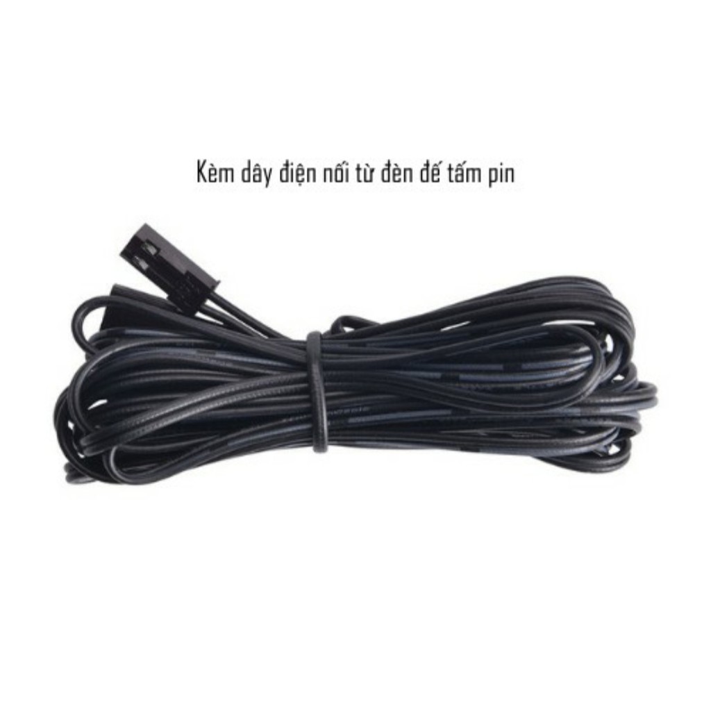 Đèn Led Năng Lượng Mặt Trời 120COB - Pin Tách Rời - dây 5m - Cảm Biến Chuyển Động - 3 chế độ sáng