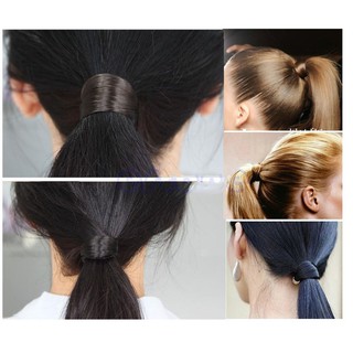 Dây cột tóc bằng Tóc giả  TOCGIA1