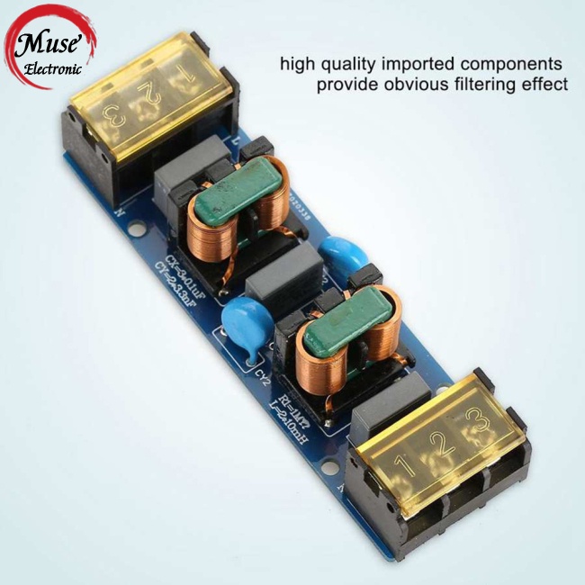 Thiết Bị Lọc Âm Thanh Nguồn Thấp 25a EMI 50/60HZ AC Dành Cho Điện Tử