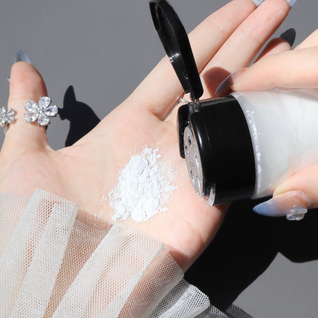 Phấn phủ dạng bột Maffick, phấn phủ kiềm dầu mỏng nhẹ tự nhiên không màu che khuyết điểm F40 Sammi beauty