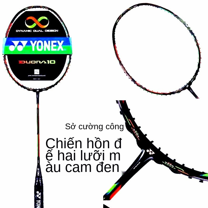 Mua một tặng Vợt cầu lông Yonex full carbon, siêu nhẹ, bền, độ giãn cao phù hợp với bộ đôi nam nữ sinh viên