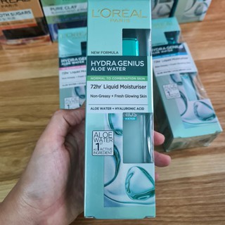 Kem cấp ẩm Loreal Hydra Genius aloe water 70ml