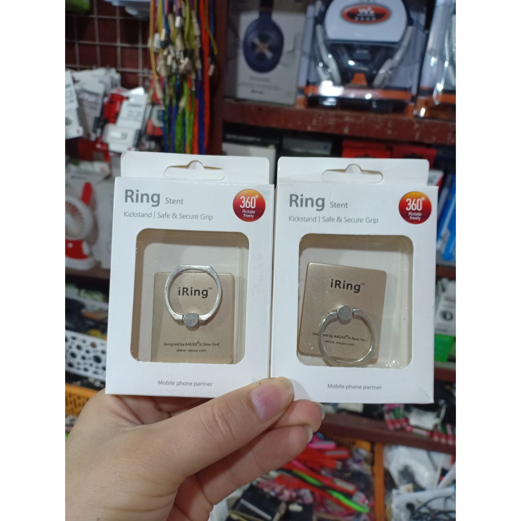 Giá đỡ điện thoại Iring chiếc nhẫn Ring móc dán