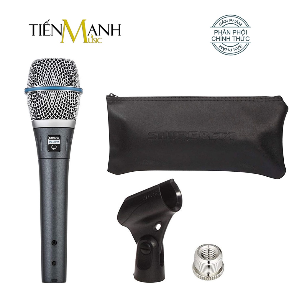 [Chính Hãng] Shure BETA 87A Mic Cầm Tay Micro Supercadioid Condenser Phòng Thu BETA87A Microphone Karaoke BETA87 BETA 87