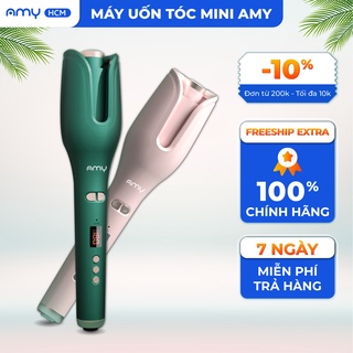 Máy uốn tóc mini, máy làm xoăn tự động thông minh, cách nhiệt 2 lớp chống bỏng hạn chế hư tổn tóc
