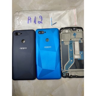 vỏ điện thoại oppo A12 ( vỏ+xương)