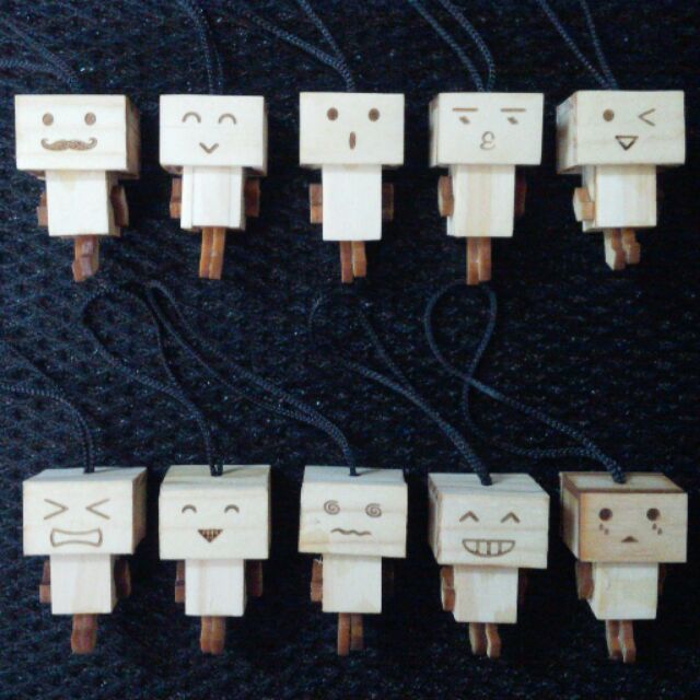 Móc Khoá Danbo Gỗ