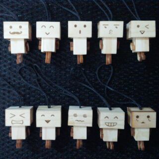 Móc Khoá Danbo Gỗ
