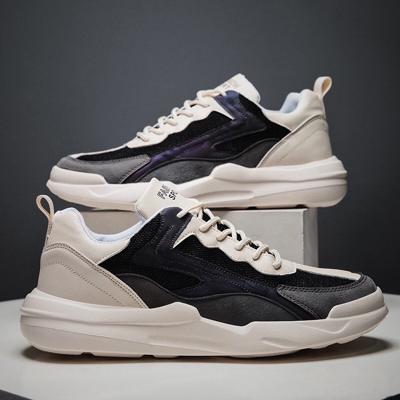 Giày sneaker nam giày thể thao nam thời trang phong cách Hàn Quốc kiểu dáng trẻ trung năng động | BigBuy360 - bigbuy360.vn