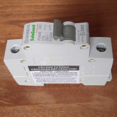 Cầu dao tự động MCB Vanlock PS45N - loại 1 cực