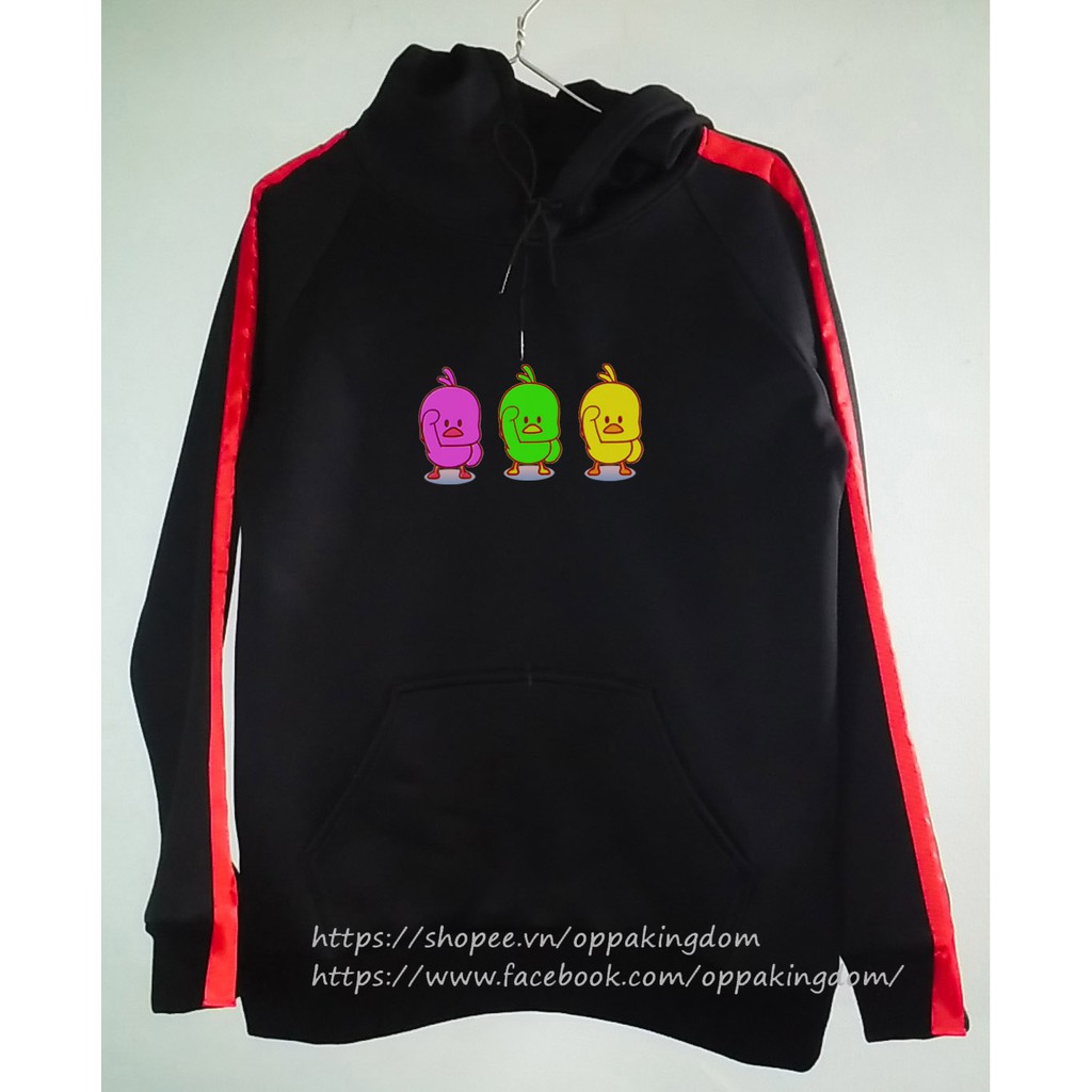 Áo hoodie nỉ bông vịt con nhảy múa