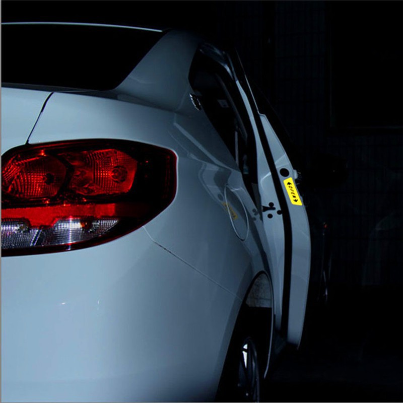 Sticker họa tiết cảnh báo chuyên dụng trang trí cho cửa ô tô