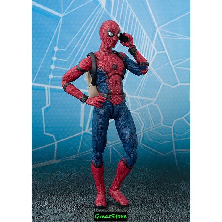 MÔ HÌNH SPIDER MAN HOME COMING FIGMA AVENGERS CỬ ĐỘNG ĐƯỢC