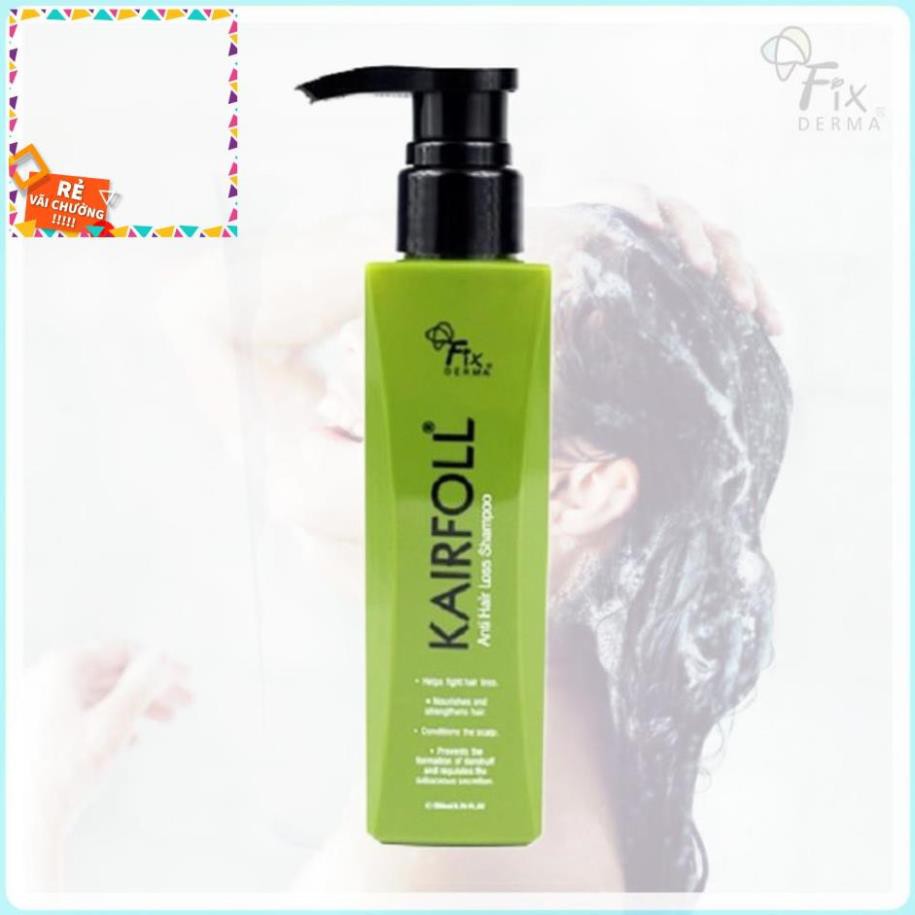 Dầu Gội giảm Rụng Tóc Fixderma Kairfoll Shampoo (200ml), Dầu gội giảm giá rụng tóc, dầu gội Mỹ, dầu gội kích mọc tóc