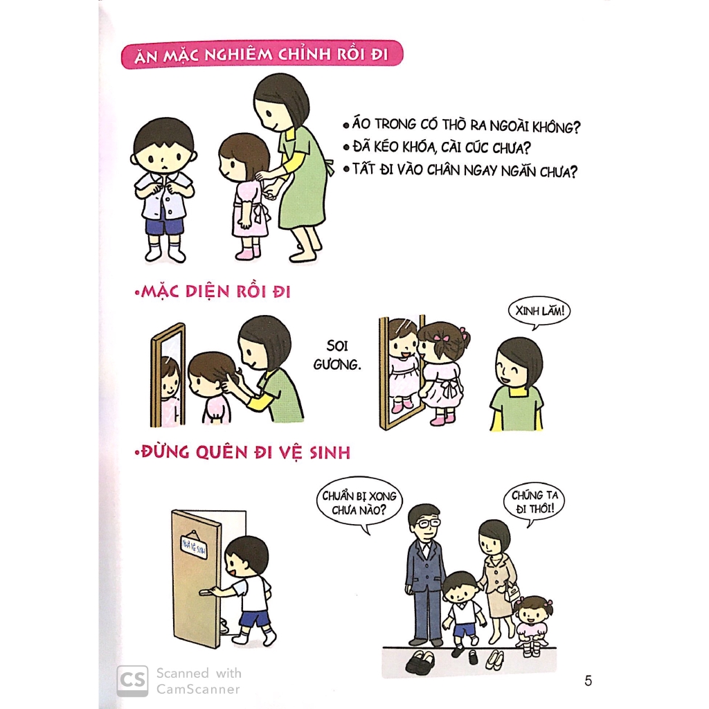 Sách - Cẩm Nang Sinh Hoạt Bằng Tranh Cho Bé Tập 3: Kĩ Năng Đi Ra Ngoài
