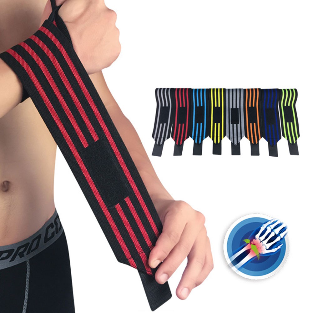 Băng Quấn Bảo Vệ Cổ Tay Co Giãn Chống Bong Gân Dành Cho Nam Nữ★Trung Bình