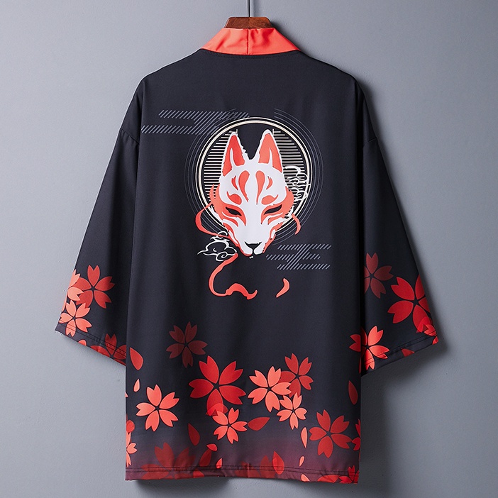 Áo khoác kimono chống nắng phong cách Trung Quốc cho cặp đôi