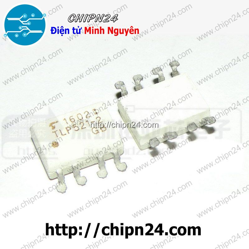 [2 CON] Opto Dán TLP521 2GB SOP-8 Trắng (TLP521-2 P521-2) (SMD Dán)