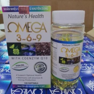 Omega 369 - Hộp 100 viên - Tăng cường dưỡng chất cho mắt giúp mắt sáng