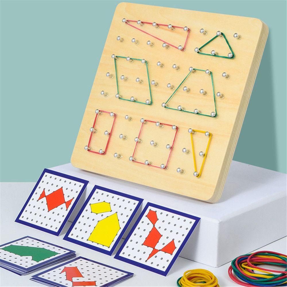 Bộ Đồ Chơi Thẻ Bài Bằng Gỗ Theo Phương Pháp Montessori Cho Bé