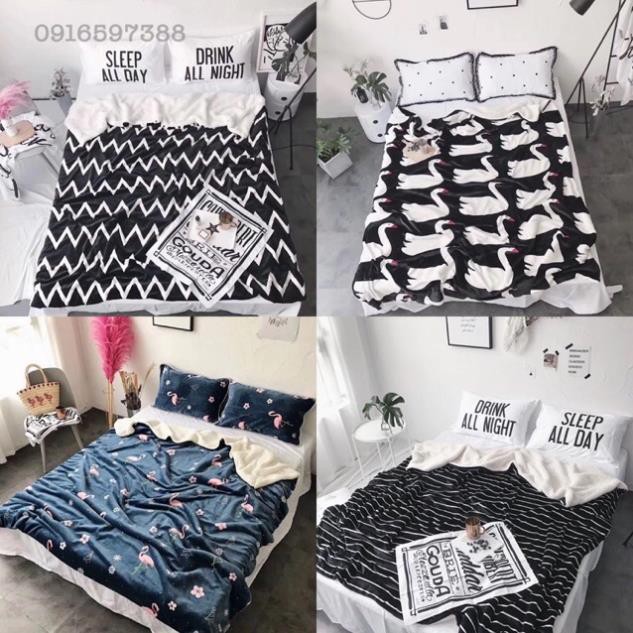 XẢ KHO CHĂN LÔNG CỪU XUẤT HÀN 1.5x2M